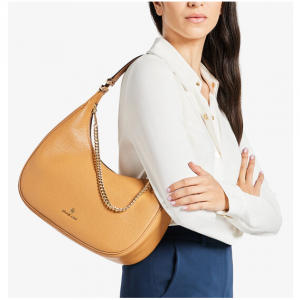 40% Off Piper Large Pebbled Leather Shoulder Bag @ Michael Kors AE