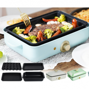 ＼2,000円OFF／1台4役本格派★お鍋もたこ焼きも活躍！1-4人用 最高250℃ お手入れ簡単