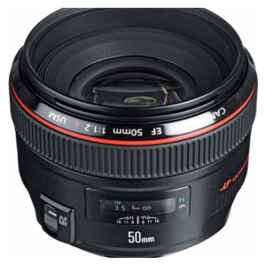 $150 off Canon EF 50mm f/1.2L USM Lens @B&H