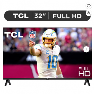 Walmart - TCL 32” S係列 1080p FHD HDR LED智能電視32S350G，支持Google TV,  直降$51.99 