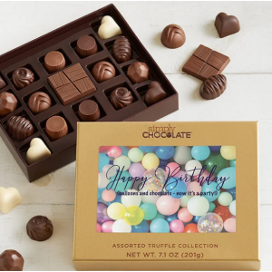 Birthday Now A Party 17pc Chocolate Box