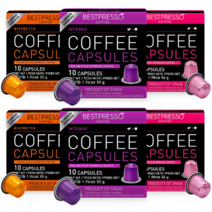 Bestpresso Intense 3 种口味咖啡胶囊 - 120 粒