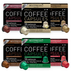 Bestpresso 口味浓郁咖啡胶囊 - 120 粒