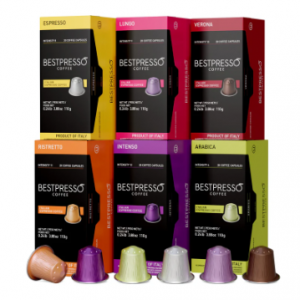 Bestpresso Intense 混合口味咖啡胶囊 - 120 粒