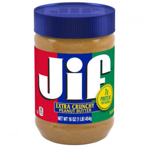 Jif Extra Crunchy Peanut Butter, 16 Ounces (Pack of 12) @ Amazon