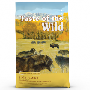 Taste of the Wild 无谷物烤野牛和鹿肉干狗粮, 28 lbs.