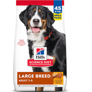 Hill's Science 大型犬鸡肉和大麦配方狗粮 45 lbs.