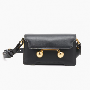 Marni Mini Trunkaroo Leather Shoulder Bag