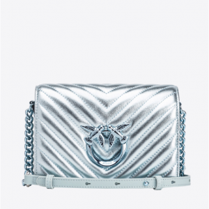 PINKO Mini Love Bag Click Metal Chevron 鏈條包