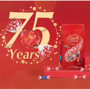 75th LINDOR Birthday: $27 LINDOR Truffle 75-pc Bags (Reg. $31.49 each)  @ Lindt