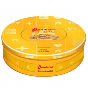 Bauducco Butter Cookies Tin - 12 oz. (1 Tin) @ Amazon