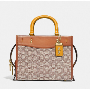 50% Off Rogue 25 In Signature Textile Jacquard @ Coach Outlet AU