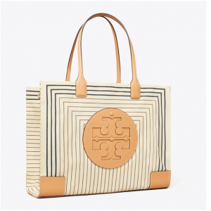 Ella Printed Tote Bag @ Tory Burch