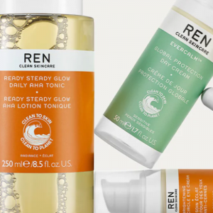 REN Skincare UK全場護膚熱賣 收果酸煥膚水麵霜等