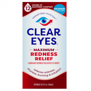 Clear Eyes Maximum Redness Relief Eye Drops 0.5 FL OZ @ Amazon