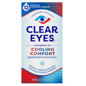 Clear Eyes 清凉缓解眼药水 0.5 oz @ Amazon