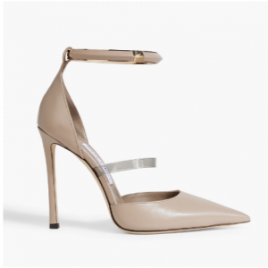 70% Off Jimmy Choo Dreece 110 Pvc And Leather Pumps @ THE OUTNET US