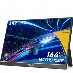 ARZOPA - Arzopa Z1FC 144Hz 便携式游戏显示器 | 16.1英寸屏幕，折上再减$30 