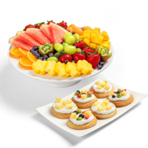 Fresh Summer Fruit Platter & Cookies @ Edible Arrangements