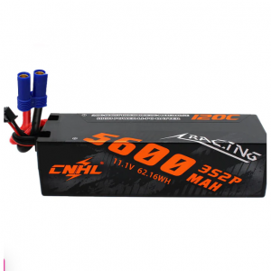 10% off CNHL Racing Series 5600mAh 11.1V 3S2P 120C Hard Case Lipo Battery with EC5 Plug