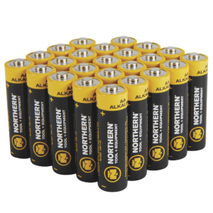 Northern Tool + Equipment AA Alkaline Batteries, 24-Pk.