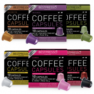 Bestpresso Coffee for Nespresso OriginalLine Machine 120 pods @ Amazon