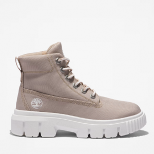 50% Off Stivale Stringato Greyfield Mid da Donna in beige @ Timberland IT