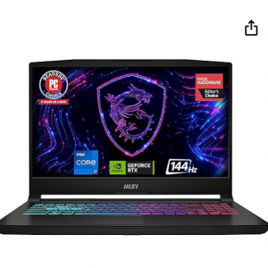 Amazon - MSI Katana 15 15.6" 144Hz FHD 遊戲本 (i7-13620H, RTX 4070, 16GB 1TB) ，現價$999 