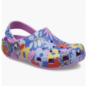 50% Off CROCS Kids' Classic Floral Print Clog @ Nordstrom