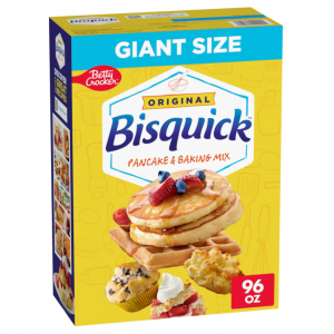 Betty Crocker Bisquick Original Pancake & Baking Mix, Giant Size, 96 oz @ Amazon