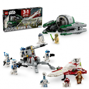 LEGO Star Wars Jedi Masters Gift Set, 3 Epic Builds in 1 Box for $50 @Walmart