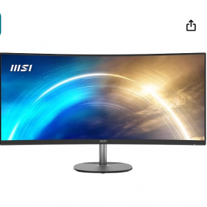 12% off MSI Pro MP341CQ, 34" Monitor, 3440 x 1440(UWQHD) VA, 100Hz @Amazon