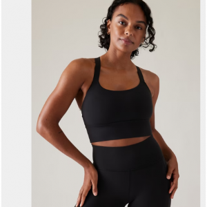 Athleta Warrior Longline Bra D-DD+