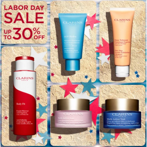 Labor Day Beauty Sale @ Clarins