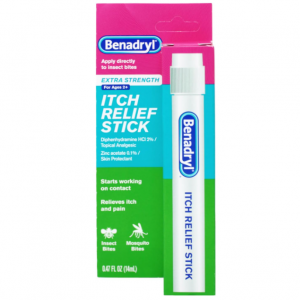 Benadryl Extra Strength Itch Relief Stick, 0.47 fl. oz @ Amazon