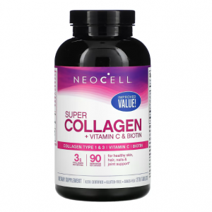 NeoCell, 超级胶原蛋白 + 维生素 C 和生物维生素,270 片