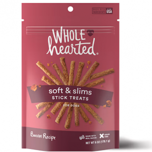 WholeHearted 无谷物柔软耐嚼培根狗狗零食