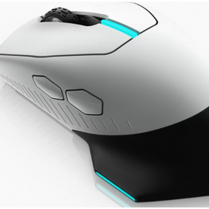 50% off Alienware Wired/Wireless Gaming Mouse - AW610M - Lunar Light @Dell