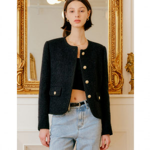 LOOKAST Gia Trimming Tweed 夹克