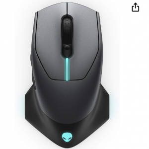 Alienware Wired/Wireless Gaming Mouse AW610M for $38.39 @Amazon