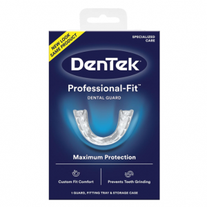 DenTek Mouth Guard for Nighttime Teeth Grinding, Professional-Fit Dental Guard, 1 Count @ Amazon