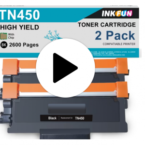 $26 off TN450 TN 450 Toner Cartridge Replacement for Brother TN450 TN420 TN-450 Black Toner