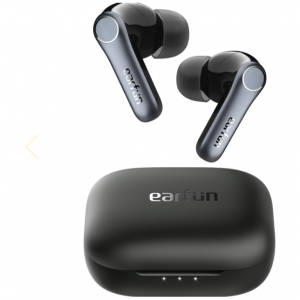 EarFun - EarFun Air Pro 4 旗舰自适应 ANC 耳塞 - 黑色，现价$89.99