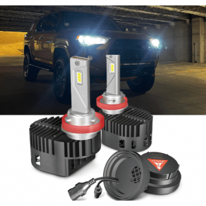 Extra 10% off Fit for Toyota 4Runner 2014-2020 Custom H11 LED Bulbs with Dust Cover | Pro-DC Serie