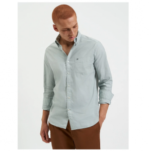 50% Off Beatnik Wash Long-Sleeve Shirt - Forest @ Ben Sherman