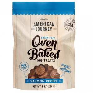 American Journey 无谷物烘烤三文鱼味饼干