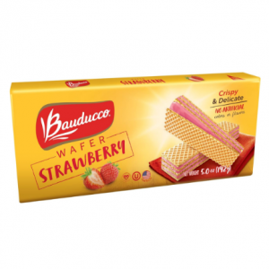 Bauducco Strawberry Wafers - Crispy Wafer Cookies - 5.0 oz (Pack of 1) @ Amazon