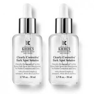 $90 (Was $180) For Clearly Corrective Dark Spot Corrector 50ml Duo @ Kiehl's