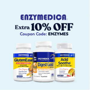 Extra 10% Off Enzymedica @ Natural Healthy Concepts