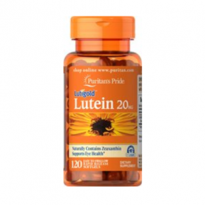 Puritan's Pride Lutein 20 mg with Zeaxanthin 120 Softgels